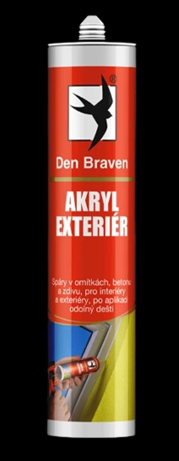DEN BRAVEN AKRYL EXTERIÉR - Mrazuvzdorný škárovací tmel biela 310 ml