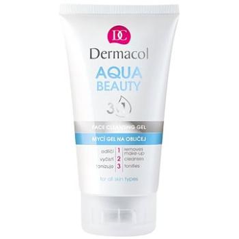 DERMACOL Aqua Beauty 3 v 1 Face Cleaning Gel 150 ml (8590031108865)