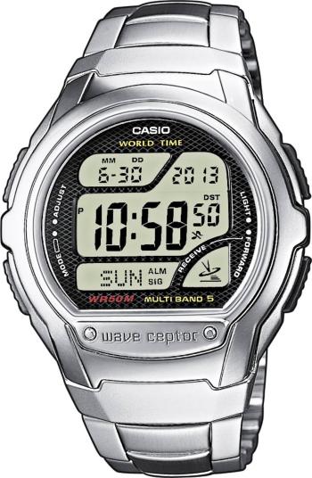 Casio DCF náramkové hodinky WV-58DE-1AVEG (d x š x v) 53.4 x 43.7 x 12 mm strieborná Materiál puzdra=nerezová ocel, Rezi