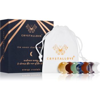 Crystallove Energy Crystals The Seven Chakra Moons masážna pomôcka 7 ks