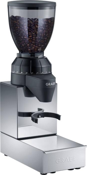 Graef CM850EU CM850EU mlynček na kávu  nerezová oceľ, čierna kužeľový drvič