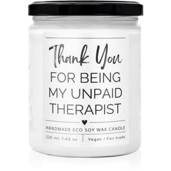 Soaphoria Thank You for Being My Unpaid Therapist vonná sviečka 220 ml