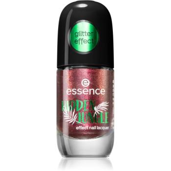 Essence Hidden Jungle lak na nechty odtieň 05 Forbidden Berry 8 ml