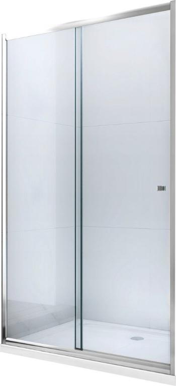 MEXEN - Apia posuvné sprchové dvere 90 cm, transparent, chróm 845-090-000-01-00