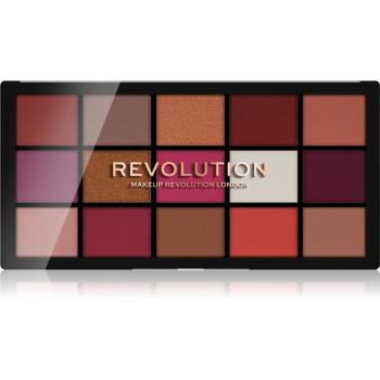 Makeup Revolution Reloaded paletka očných tieňov odtieň Red Alert 15x1,1 g