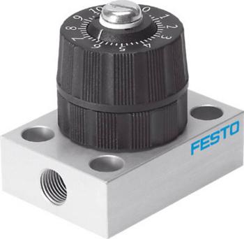 FESTO ventil pre reguláciu tlaku 542025 GRPO-160-1/8-AL G 1/8, G 1/8  Materiál puzdra PA Tesniaci materiál NBR, PVC 1 ks