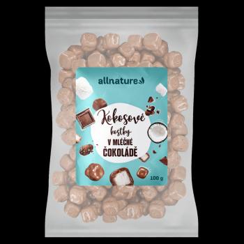 ALLNATURE Kokosové kocky v čokoláde 100 g