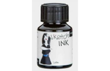 Rohrer & Klingner Sketchink Lotte atrament do plniacich pier 50 ml čierny 