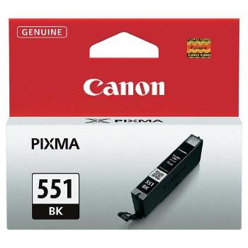 CANON CLI-551 BK - originálna cartridge, čierna, 7ml