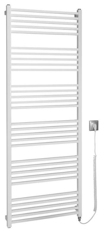 SAPHO - METRO-E elektrické vykurovacie teleso, rovné, 600x1620 mm, 800 W, biela ME616