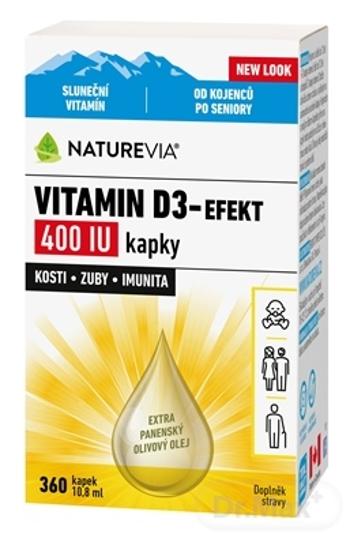 Swiss Naturevia Vitamín D3 Efekt 400 I.U.