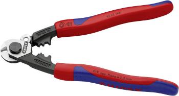 Knipex  95 62 190 nožnice na drôtená lanka Vhodné pre (odizolační technika) hliníkový a medený kábel, jedno- a viacžilov