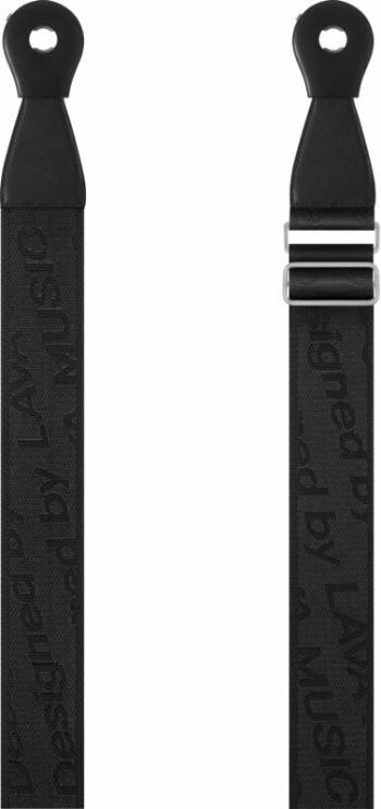 Lava Music Ideal Strap 2 Woven Gitarový pás Black