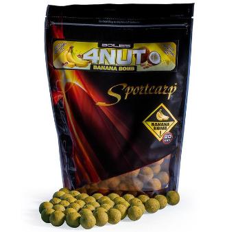 Sportcarp boilie 4nut banana bomb - 5 kg 18 mm