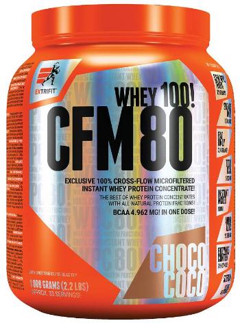 EXTRIFIT CFM Instant Whey 80 čokoláda kokos 1000 g