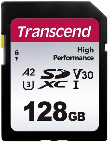 Transcend 330S SDXC karta 128 GB Class 10, UHS-I, UHS-Class 3 výkonnostný štandard A2