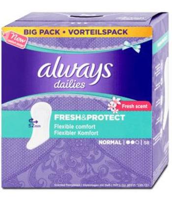 Always Fresh&Protect Normal Fresh intimky 58 ks