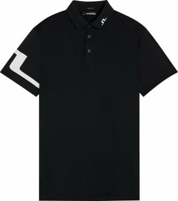 J.Lindeberg Heath Regular Fit Golf Polo Black XL