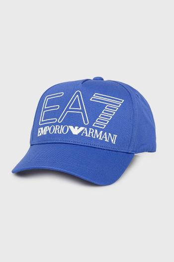 Čiapka EA7 Emporio Armani s nášivkou