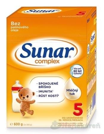 Sunar Complex 5 mliečna výživa, 600g