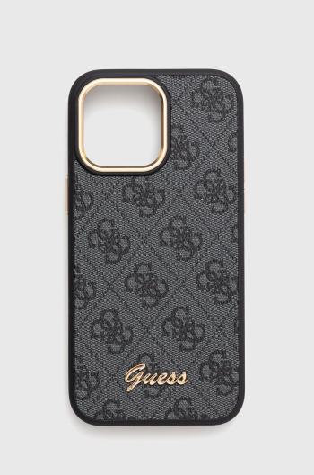 Puzdro na mobil Guess iPhone 14 Pro Max 6,7" čierna farba