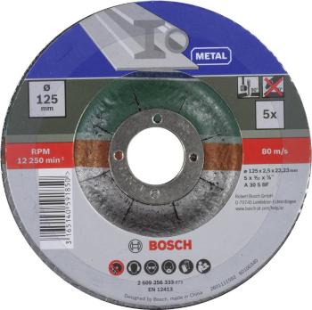 Bosch Accessories A 30 S BF 2609256333 rezný kotúč lomený  125 mm 22.23 mm 5 ks