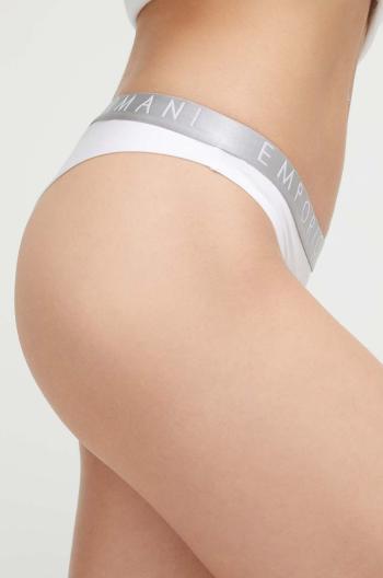 Tangá Emporio Armani Underwear 2-pak biela farba