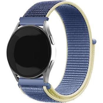 Eternico Airy Universal Quick Release 22 mm Aura Blue and Gold edge (AET-UN22AY-AuBlG)