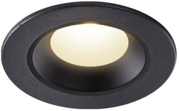 SLV NUMINOS XS 1005523 LED vstavané svetlo čierna  teplá biela je možné namontovať na strop
