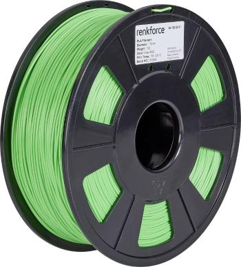 Renkforce RF-4511198  vlákno pre 3D tlačiarne PLA plast   1.75 mm 1000 g zelená  1 ks
