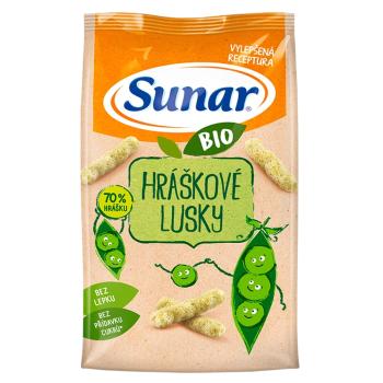 SUNAR Detské chrumky hráškovej struky BIO 45 g