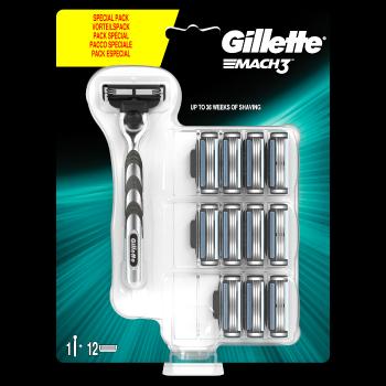 Gillette Mach3 Special pack Strojček + náhradné hlavice