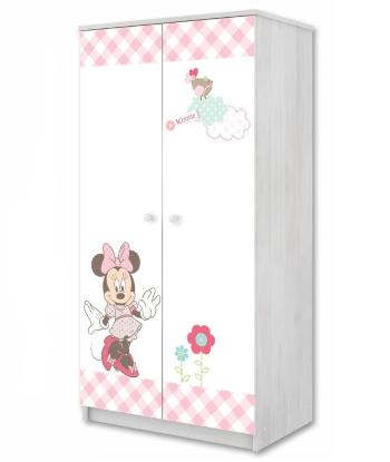 Šatníková skriňa Minnie Mouse - dekor nórska borovica wardrobe 