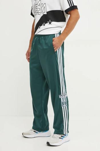 Tepláky adidas Originals Adibreak zelená farba, s nášivkou, IY9928