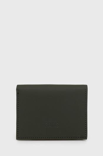 Peňaženka Rains 16020 Folded Wallet zelená farba