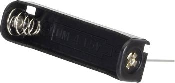 TRU COMPONENTS BH-411-3P batériový držák 1x micro (AAA) póly kontaktu