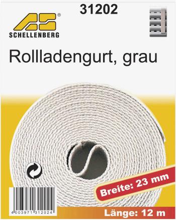 popruhy pre rolety Schellenberg 31202, 12 m, sivá, Vhodné pre Schellenberg Maxi