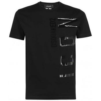 Dsquared  Tričká a polokošele T SHIRT DSQUARED  S79GC0043  Čierna