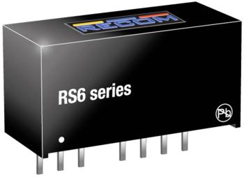 RECOM RS6-2412D DC / DC menič napätia, DPS   250 mA 6 W Počet výstupov: 2 x
