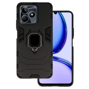 IZMAEL Realme C53 Odolné Puzdro Ring Armor Case  KP27892 čierna