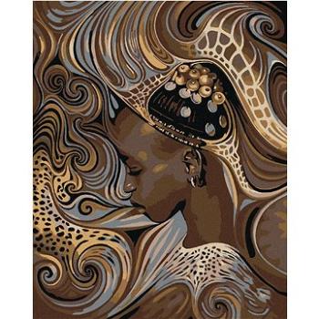Maľovanie podľa čísel – Africké domorodé dievča (HRAmal00042nad)