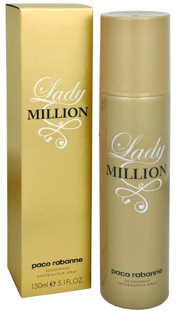 Paco Rabanne Lady Million - deodorant v spreji 150 ml