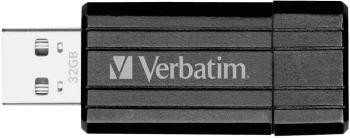 Verbatim Pin Stripe USB flash disk 32 GB čierna 49064 USB 2.0