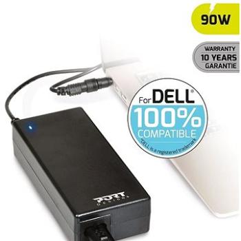 PORT CONNECT DELL 100 % napájací adaptér k notebooku, 19 V, 4,74 A, 90 W, 2× DELL konektor (900007-DE)