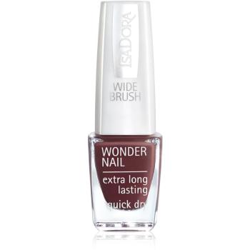 IsaDora Wonder Nail rýchloschnúci lak na nechty odtieň 423 Downtown Brown 6 ml