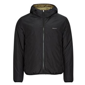 Gant  Bundy REVERSIBLE HOODED JACKET  Čierna