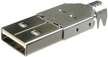 Sériové USB A konektory  zástrčka, rovná 10120098 USB A 10120098 BKL Electronic Množstvo: 1 ks