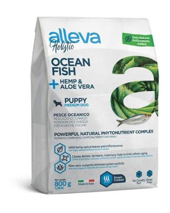 Alleva HOLISTIC dog puppy & junior medium fish 0,8kg