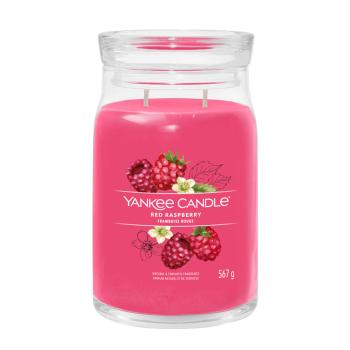 Yankee Candle Aromatická sviečka Signature sklo veľké Red Raspberry 567 g