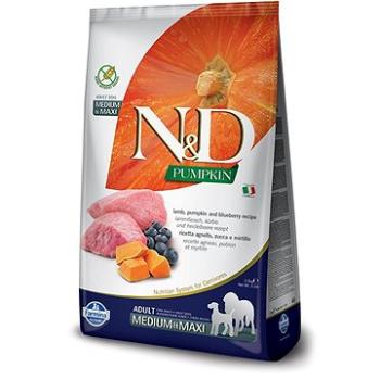 N&D grain free pumpkin dog adult M/L lamb & blueberry 12 kg (8010276033369)